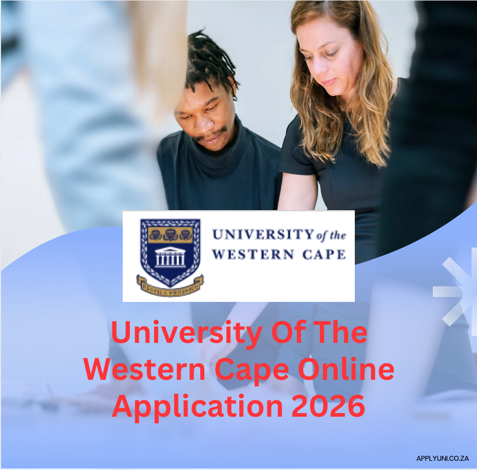 University of the western cape online application 2026 university