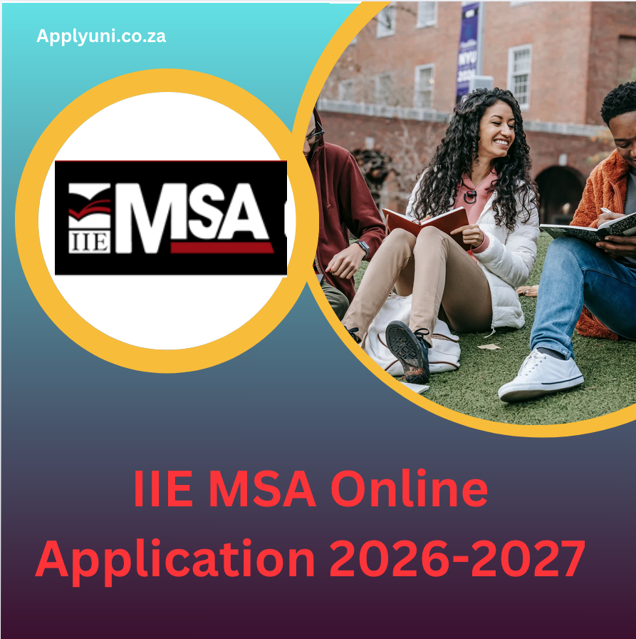 IIE MSA Online Application 20262027 University Application 2026